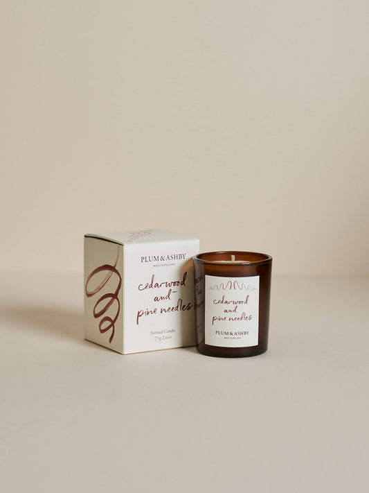 Cedarwood and Pine Needles Votive