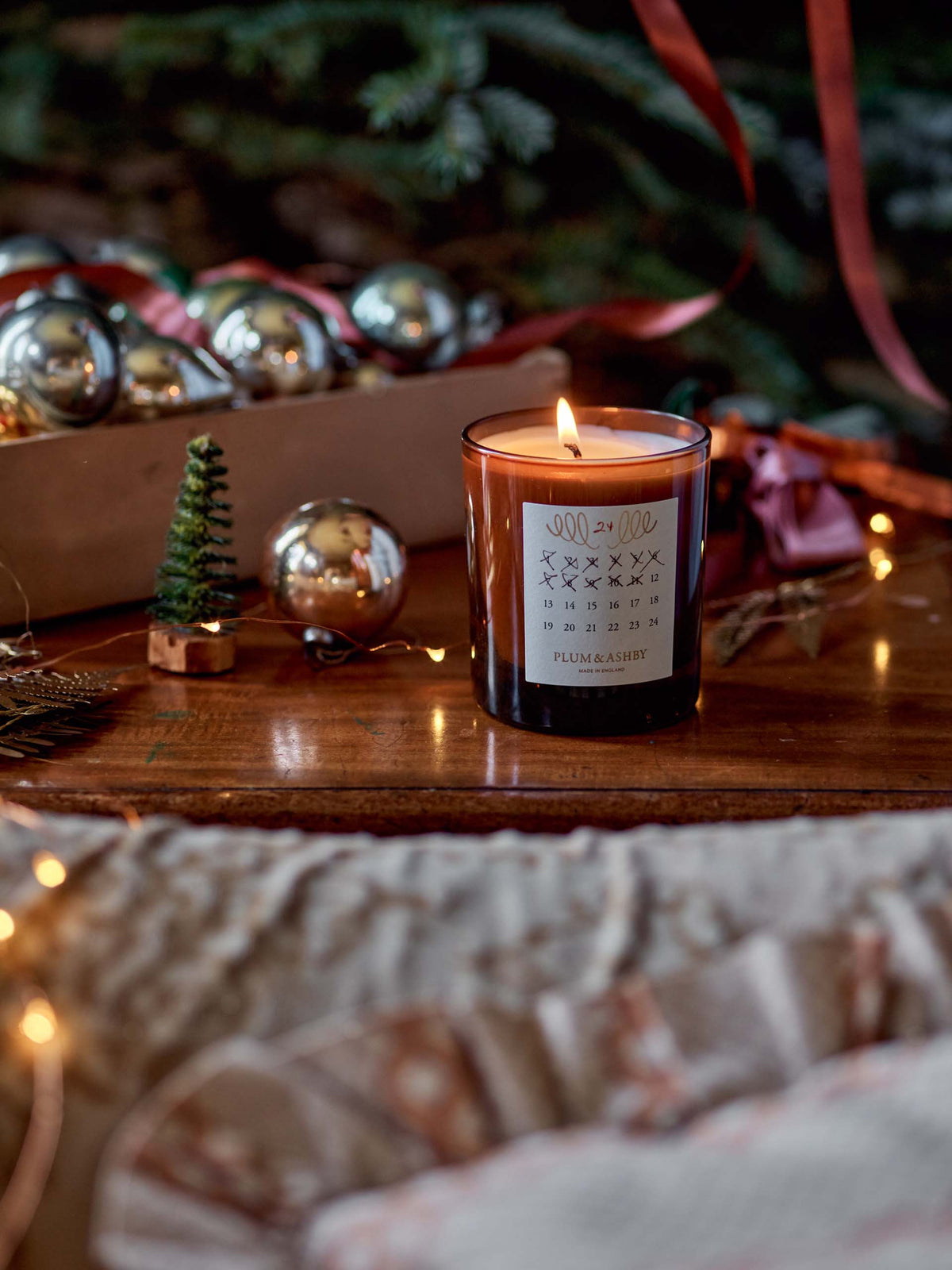 Plum & Ashby Advent Candle 2025