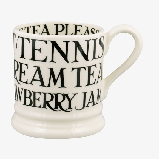 Black Toast Cream Tea 1/2 Pint Mug