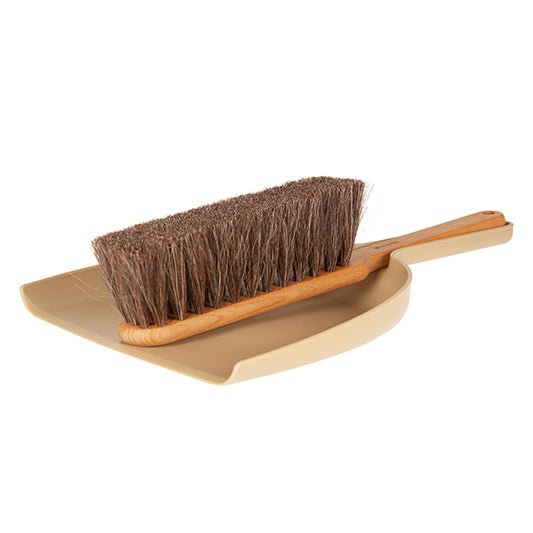 Dust brush and Chalk Ochre pan