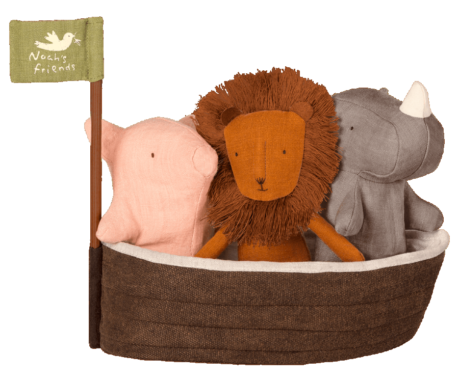 Noah`s Ark with 3 mini animals