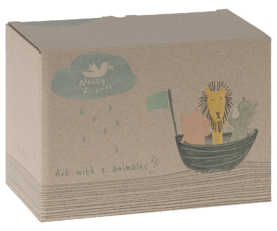 Noah`s Ark with 3 mini animals