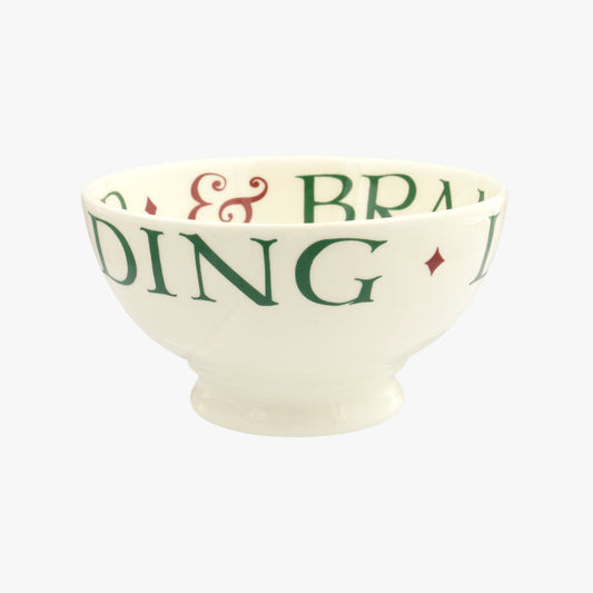 Christmas Toast & Marmalade Lots Of Puddings French Bowl