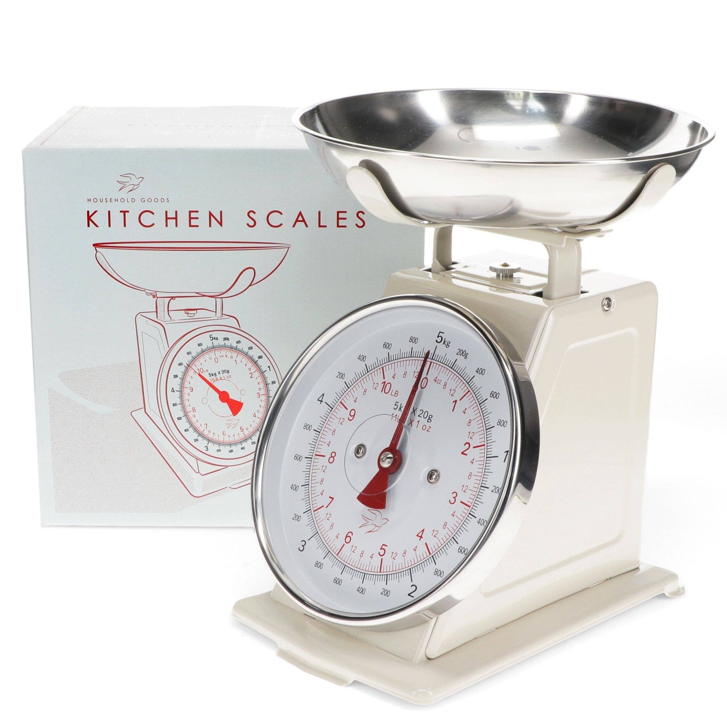 Kitchen Scales - Beige