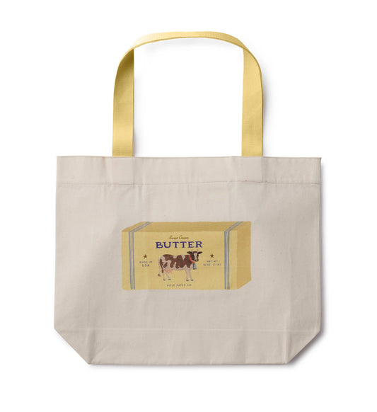 Butter Canvas Tote Bag