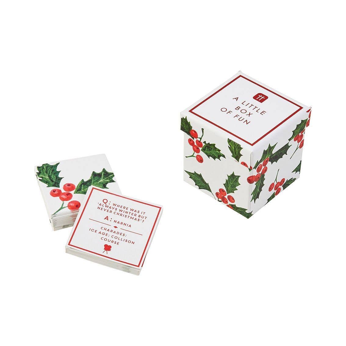 Christmas Trivia And Charades