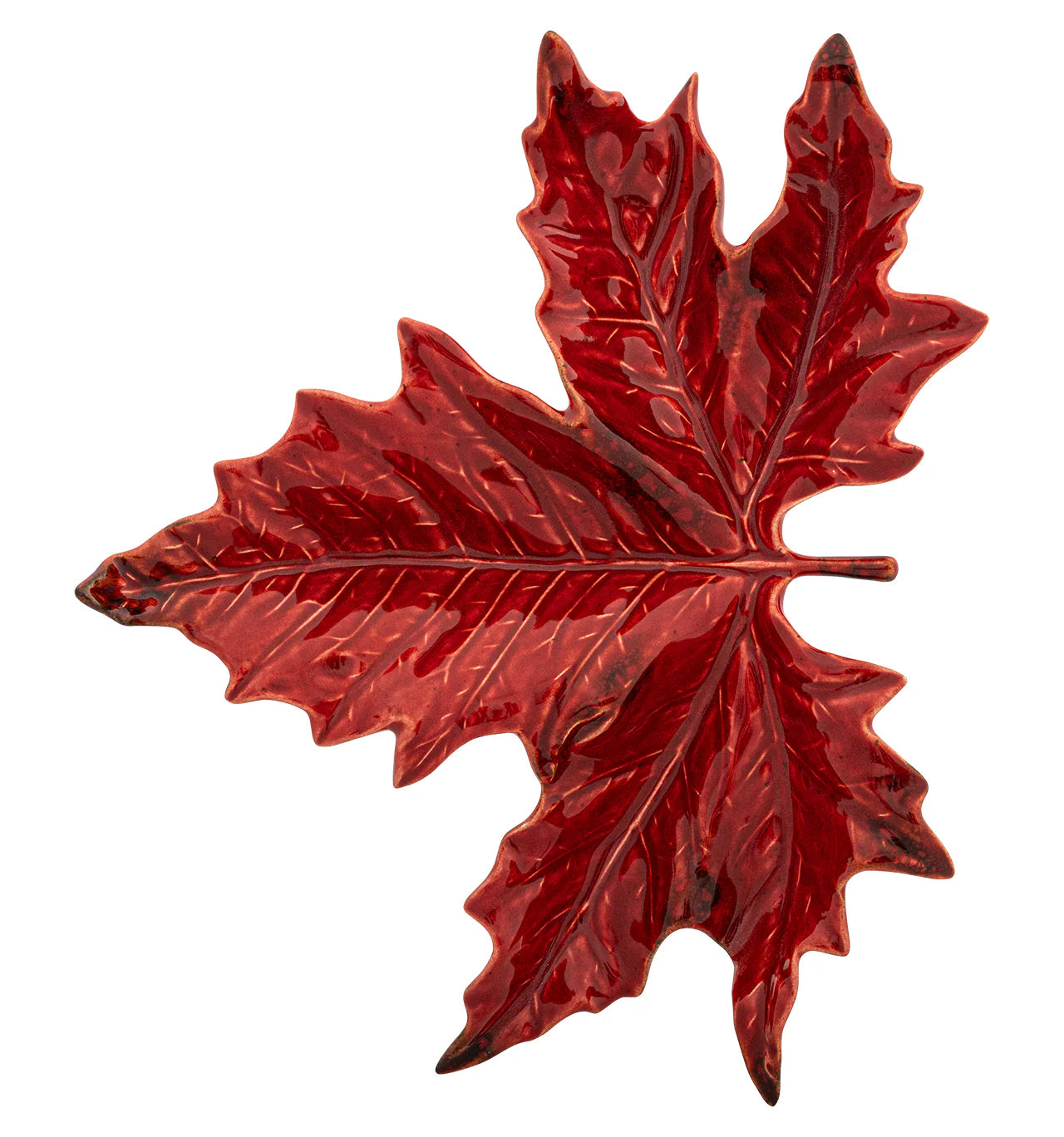 Maple Leaf Wall Piece - Red