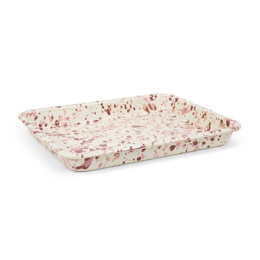 Small Rectangle Tray - Desert Rose
