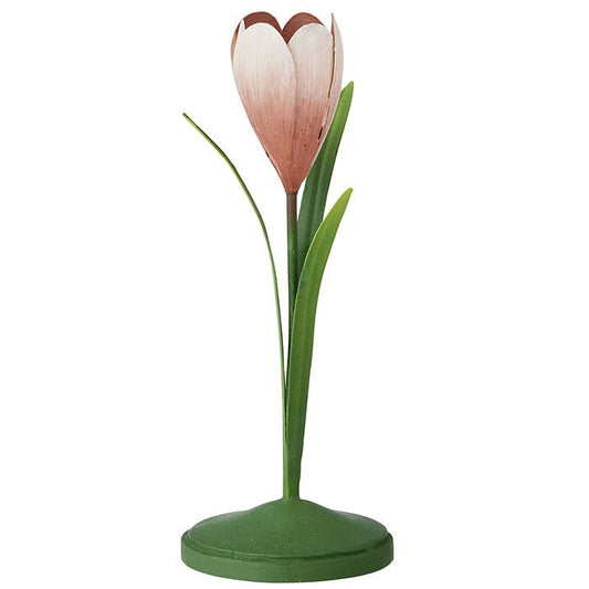 Crocus Candle Holder - Rose