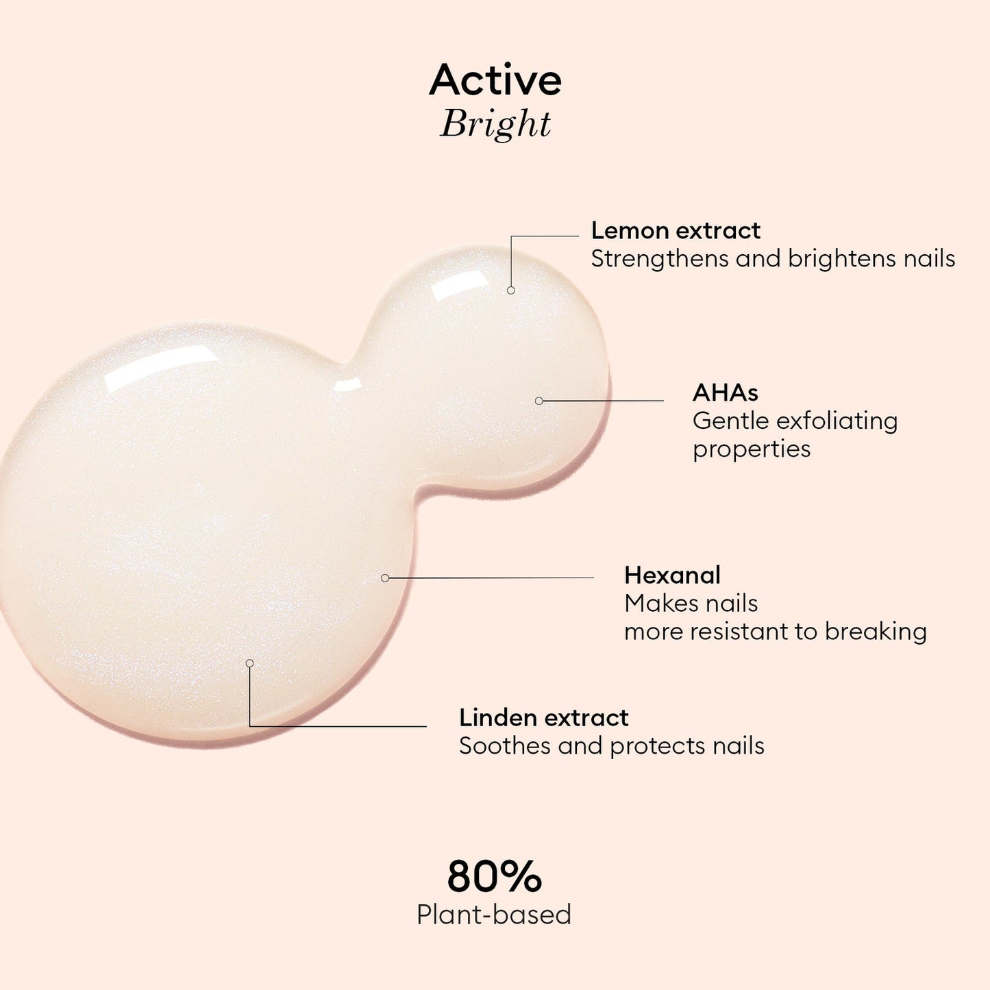 Active Bright Nail polish - 15ml