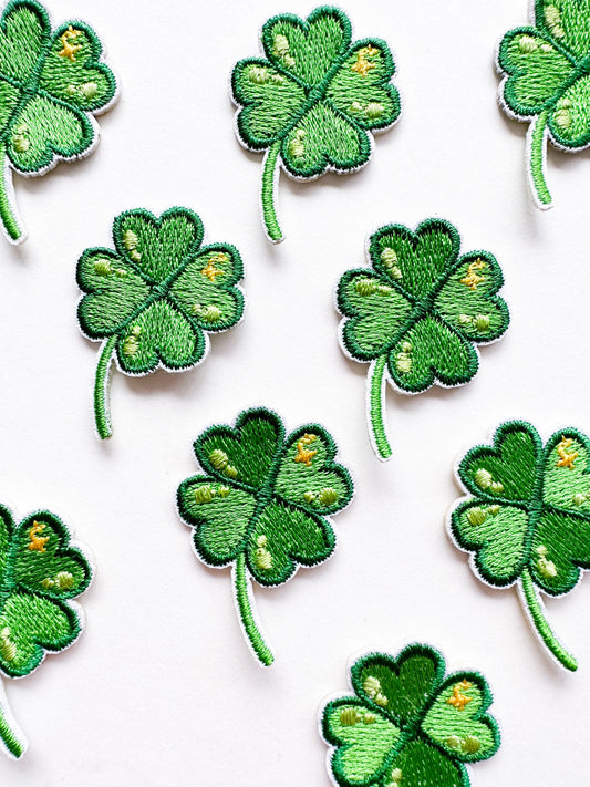 Lucky Four Leaf Clover Patch