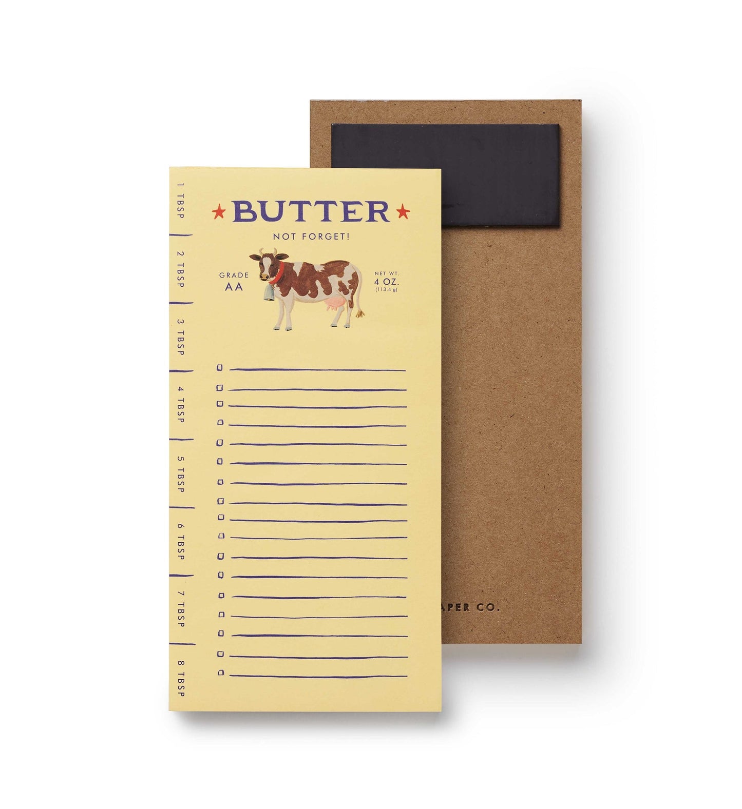 Butter not Forget Notepad