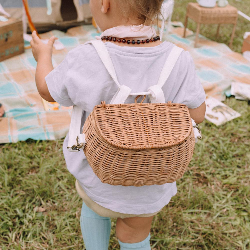 Mini Chari Rattan Basket - Natural