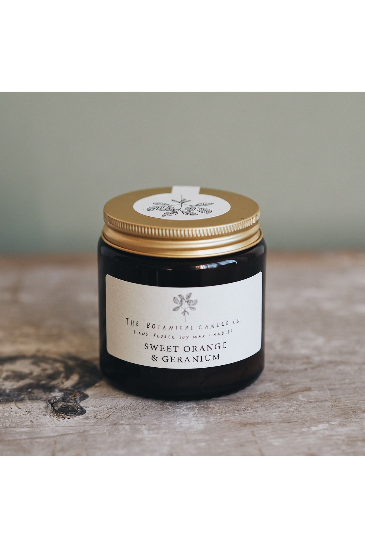 Sweet Orange and Geranium 120ml Candle
