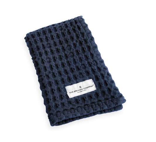 Big Waffle Cloth - Dark Blue
