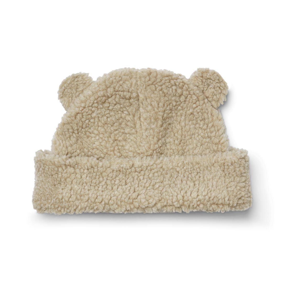 Bibi Pile Beanie with Ears - Mist - 1/2 years