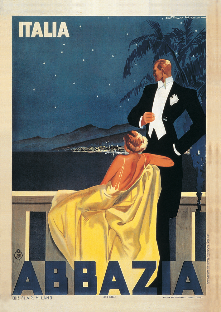 Italia Poster and Frame