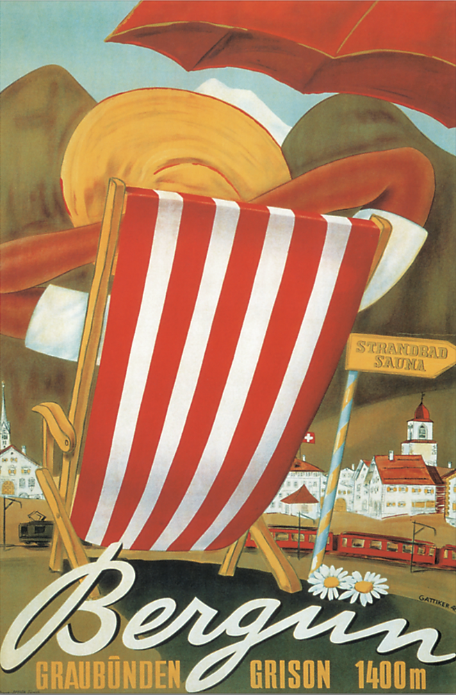 Bergun Poster and Frame