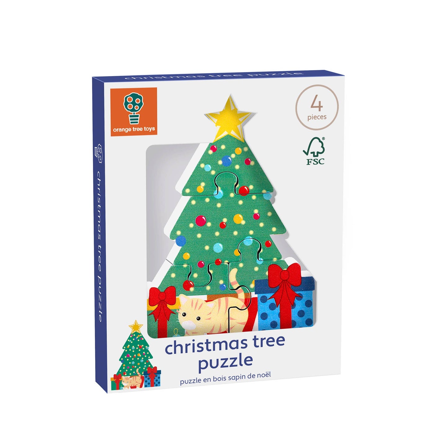 Christmas Tree Wooden Puzzle