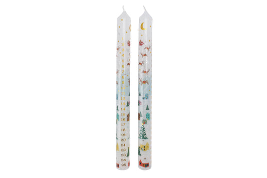 Advent Candles dinner sticks