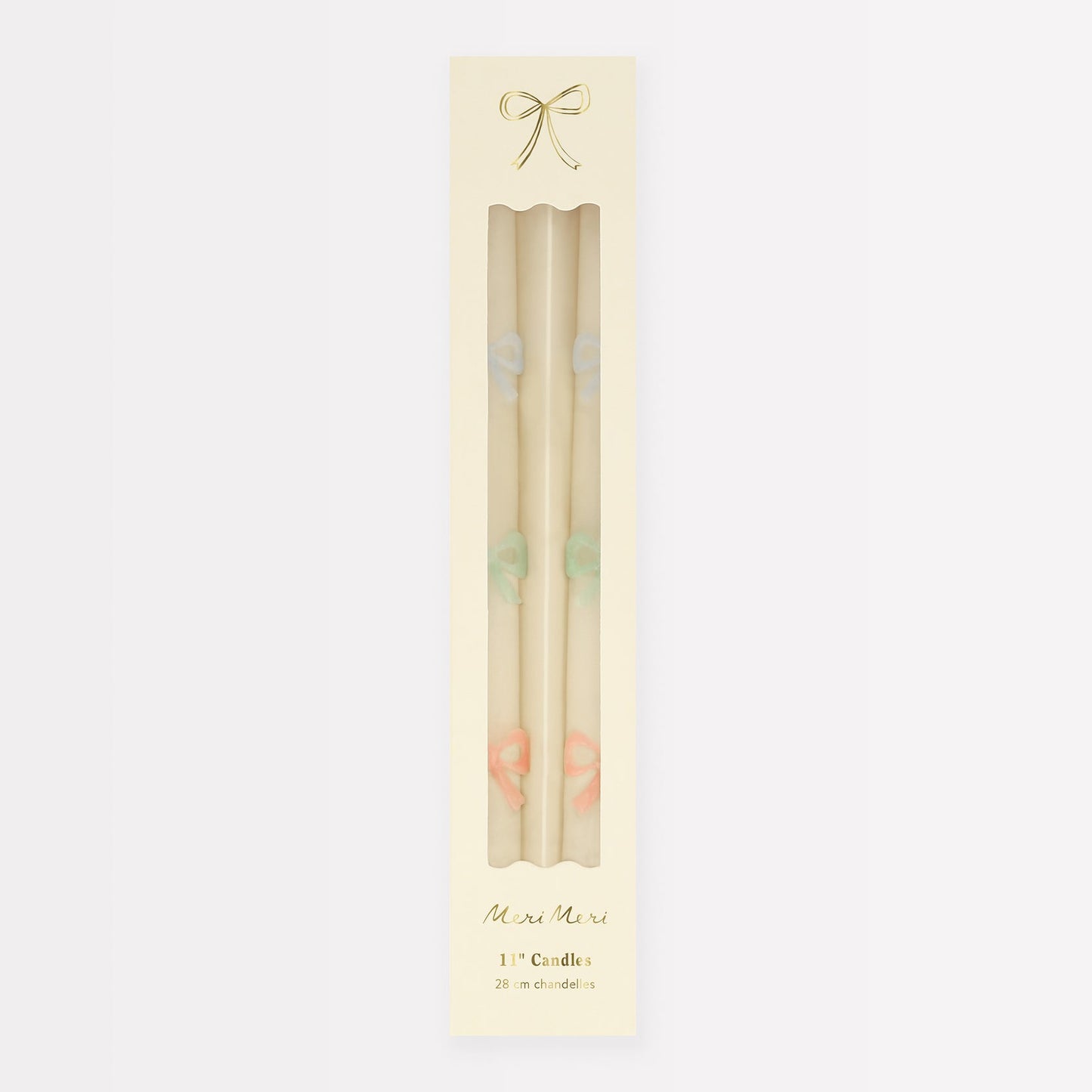 Multi Bow Taper Candles