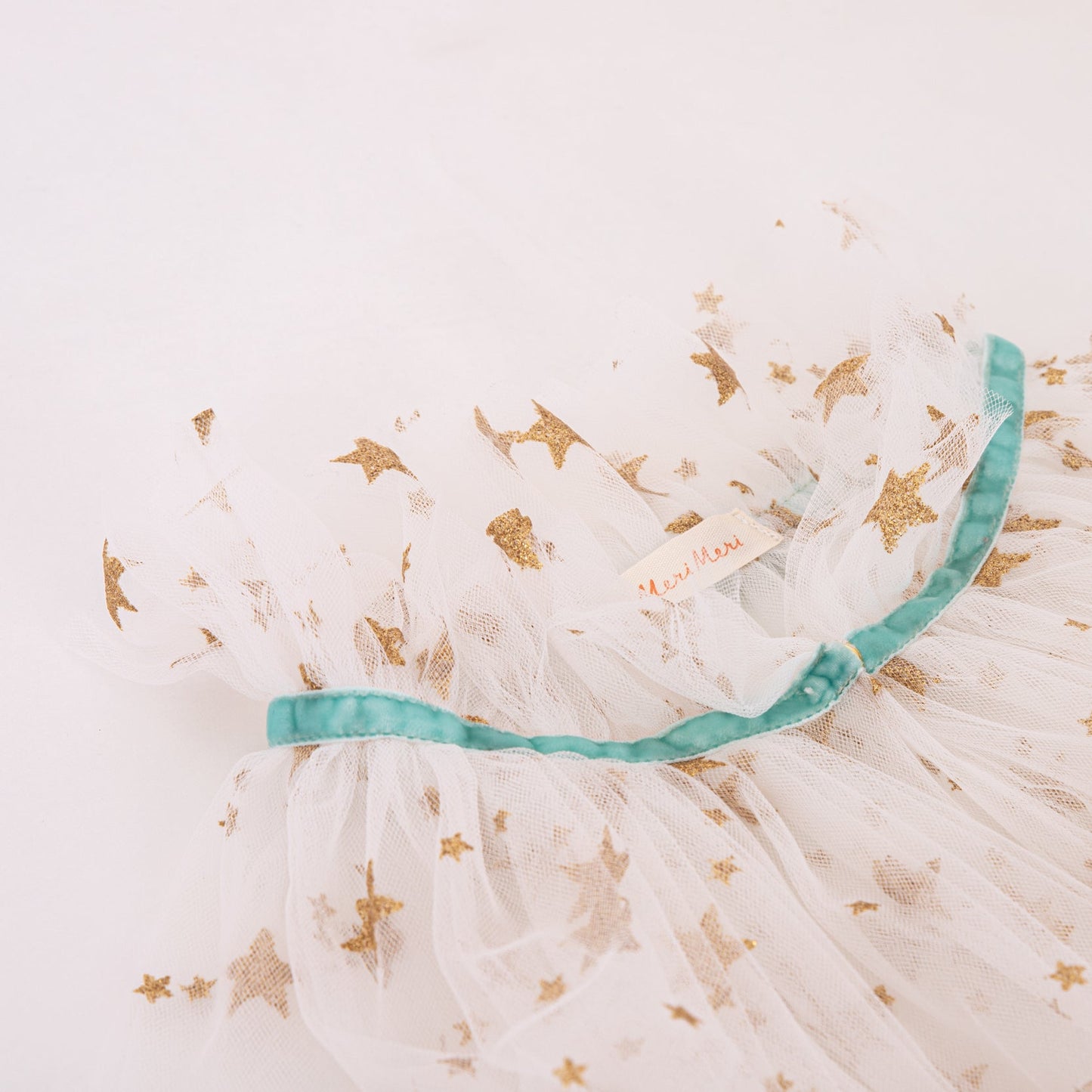 White Star Tulle Cape