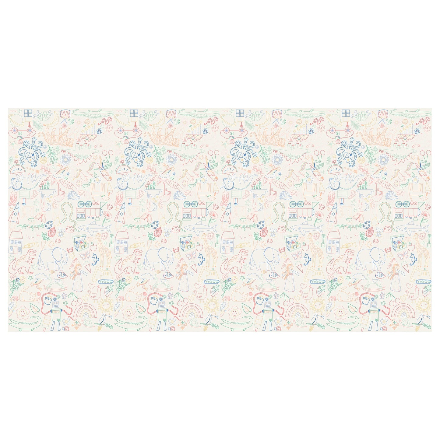 Colour In Activity Tablecloth