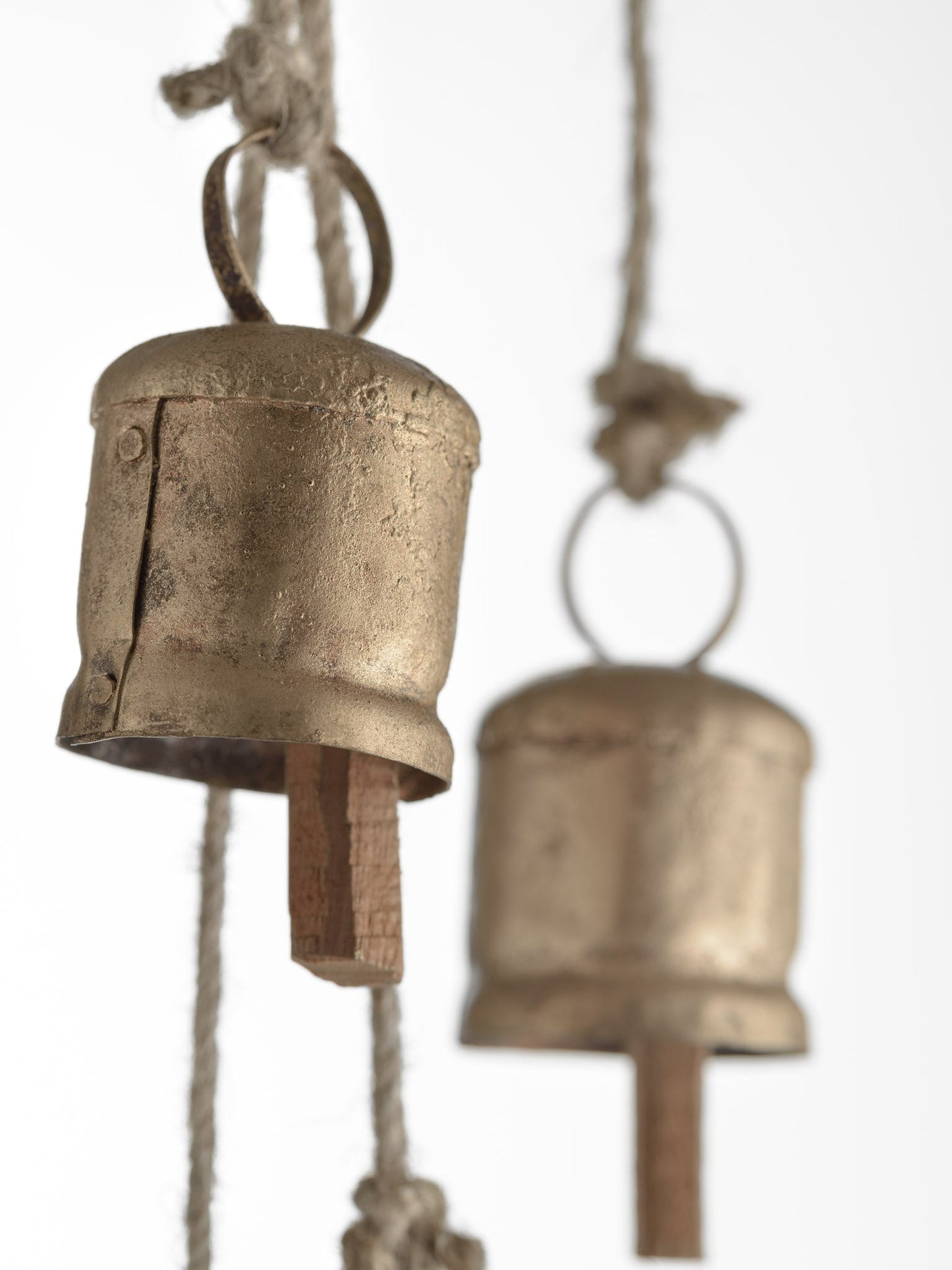 String of Gold Cow Bells