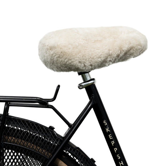 Ebbe, Bicycle Seat Cover - Creme