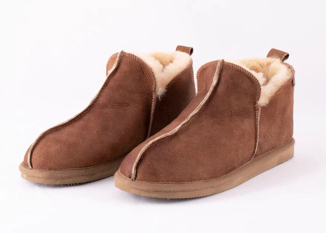 Anton Slippers - Antique Cognac - Size 43