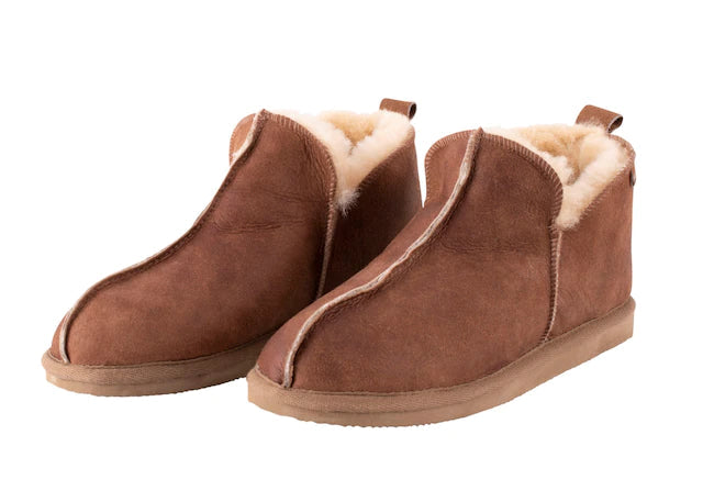 Annie Slippers - Antique Cognac - Size 37