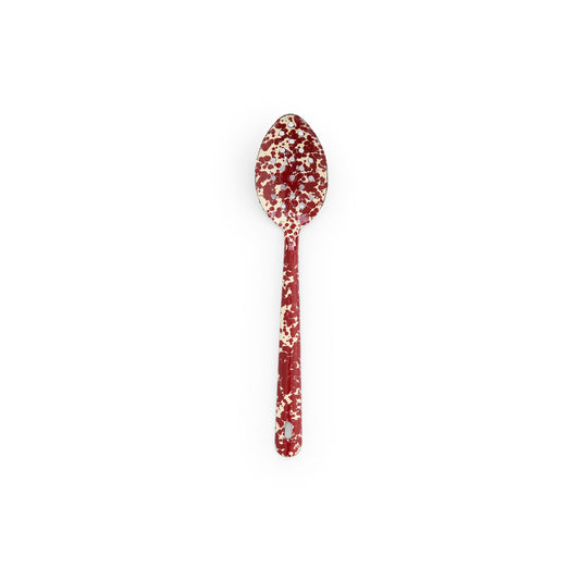 Large Slotted Spoon - Burgundy