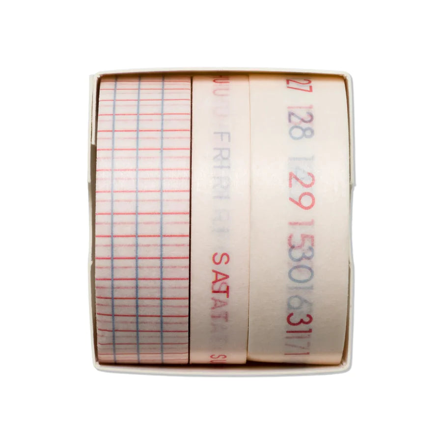 Washi Tape - Retro Utilitarian (Set of 3)