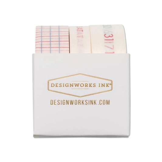 Washi Tape - Retro Utilitarian (Set of 3)