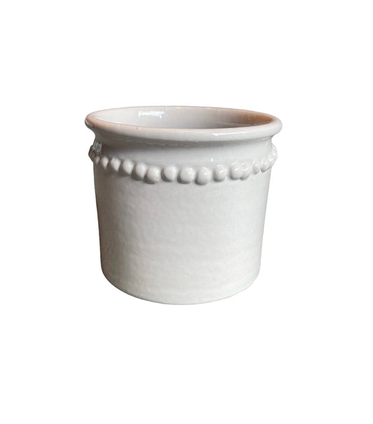 Beaded Cachepot - Calamine