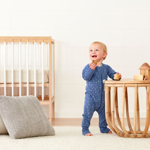 Long Sleeved Sleepsuit - Night Sky