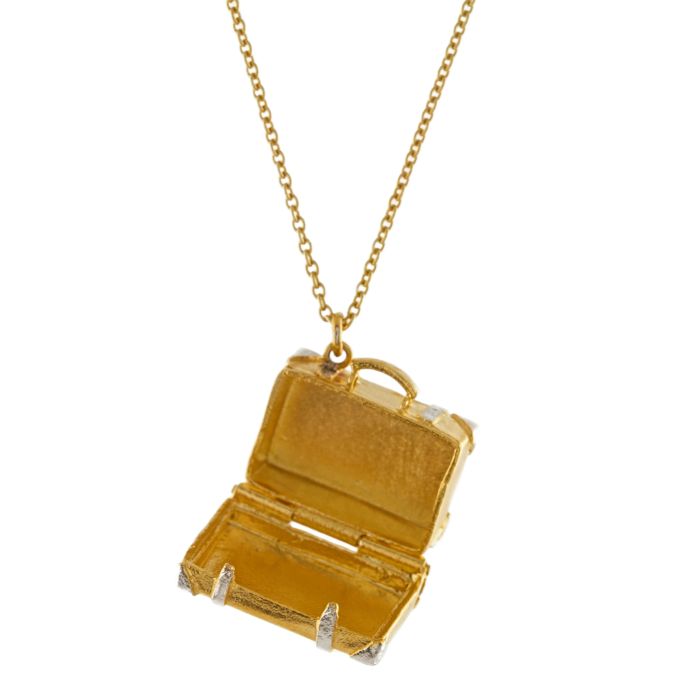 Vintage Suitcase locket