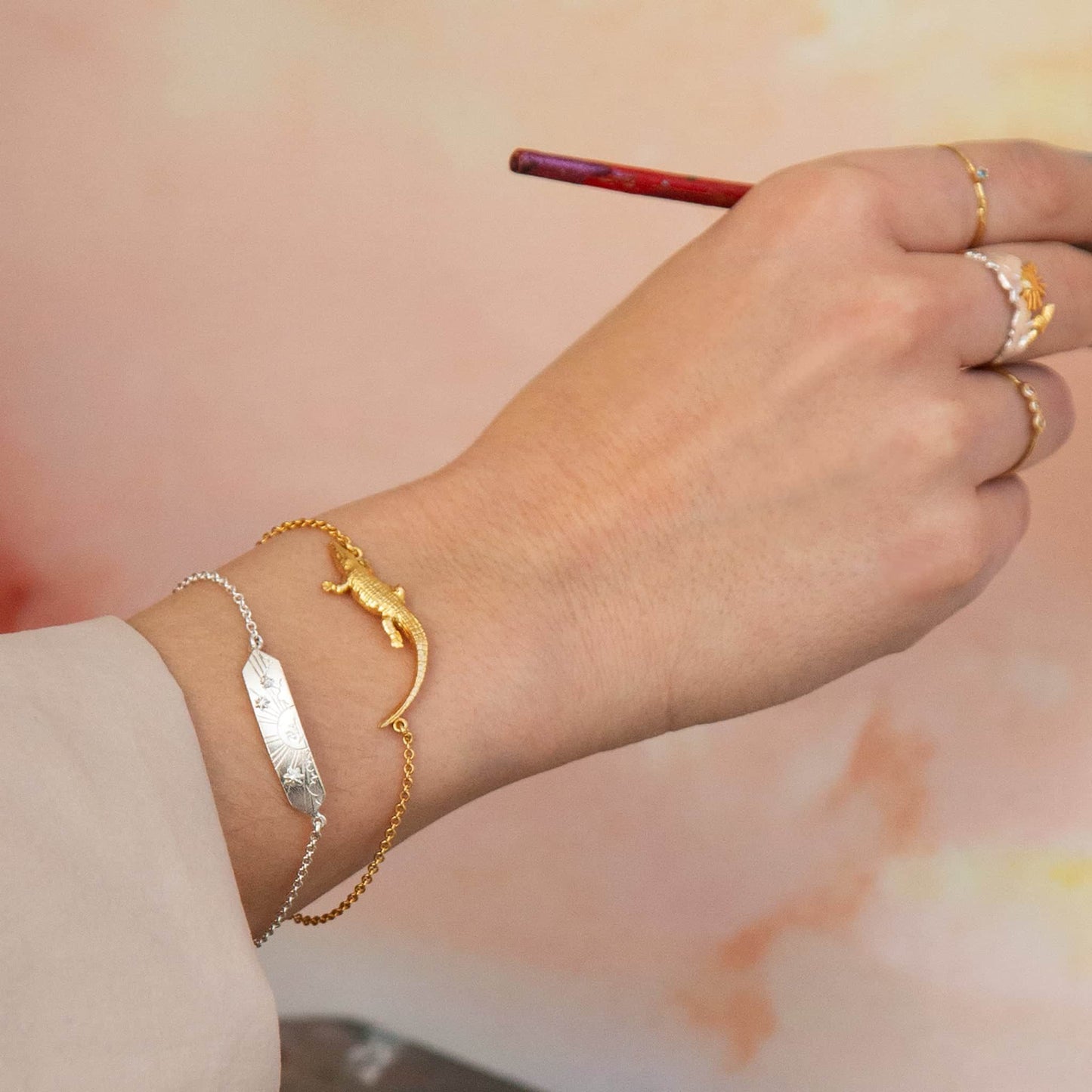 Sail into the Sunset Engraved I-D Bracelet