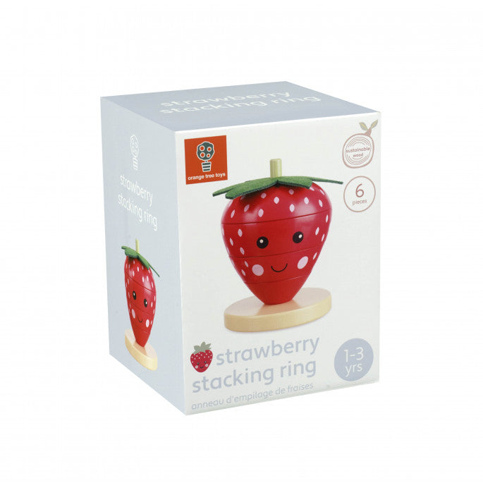 Strawberry Stacking ring