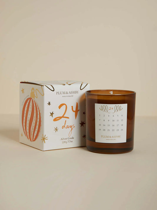 Plum & Ashby Advent Candle 2024