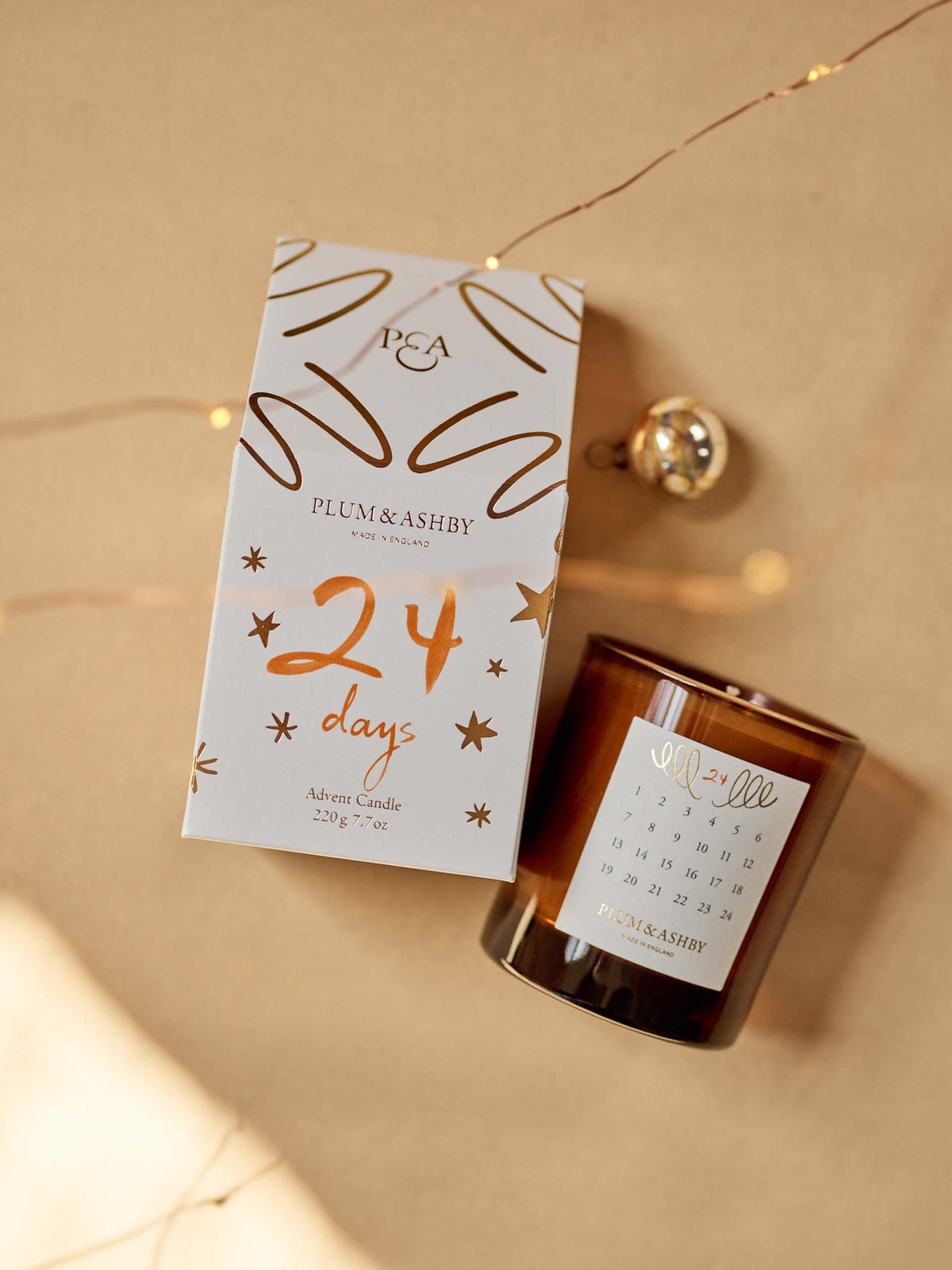 Plum & Ashby Advent Candle 2023