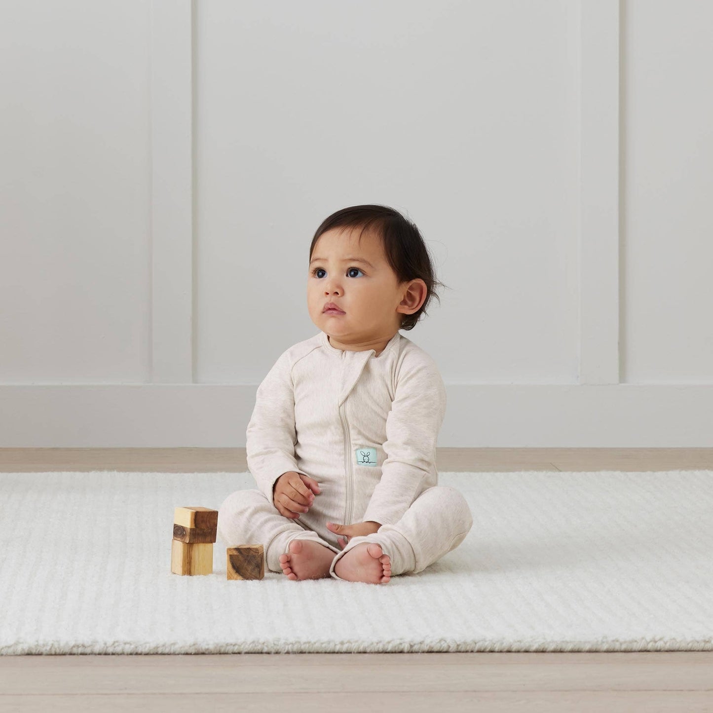 Layers Long Sleeve 1.0 TOG Oatmeal: 03-06M