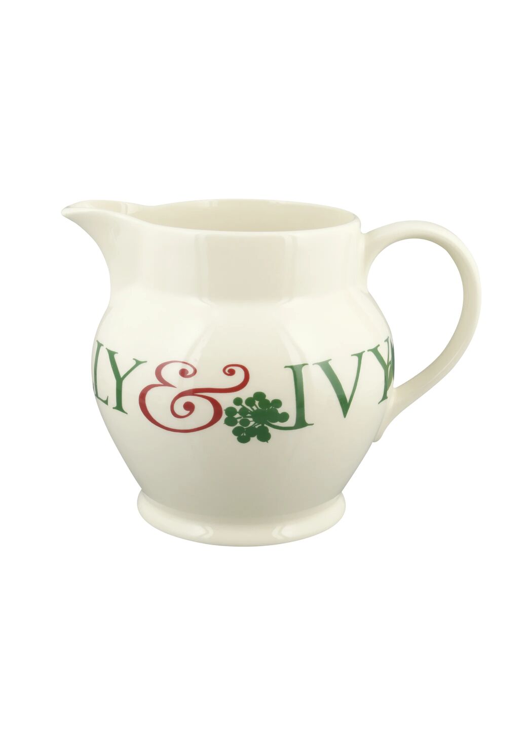 Christmas Toast Holly & Ivy 3 Pint Jug