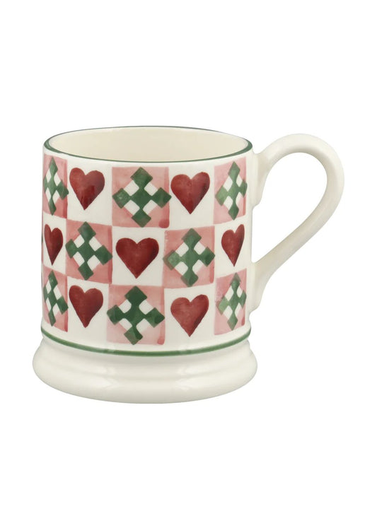 Pink Quilts 1/2 Pint Mug