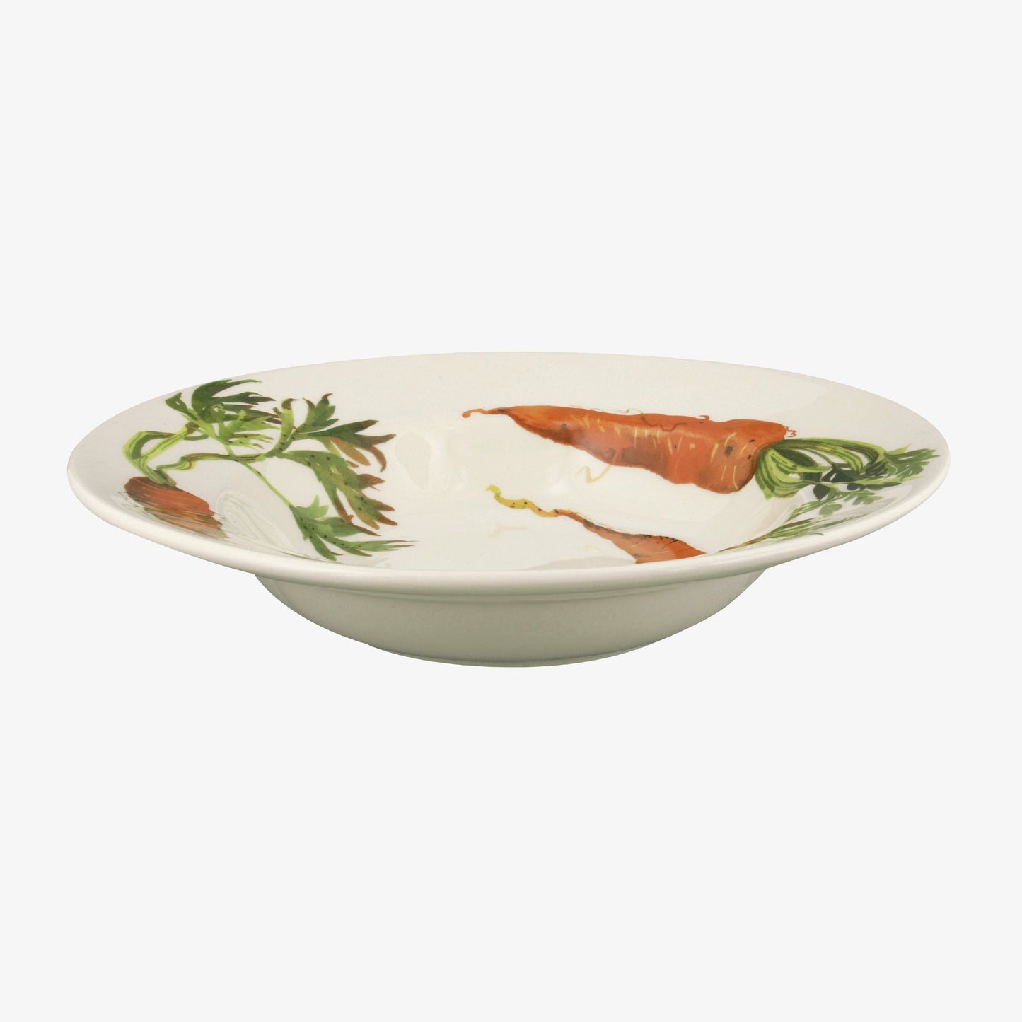 Vegetable Garden Carrots Soup Plate