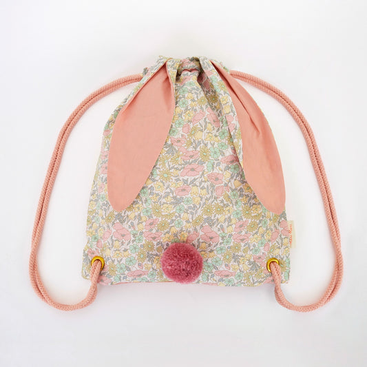 Floral Bunny Backpack