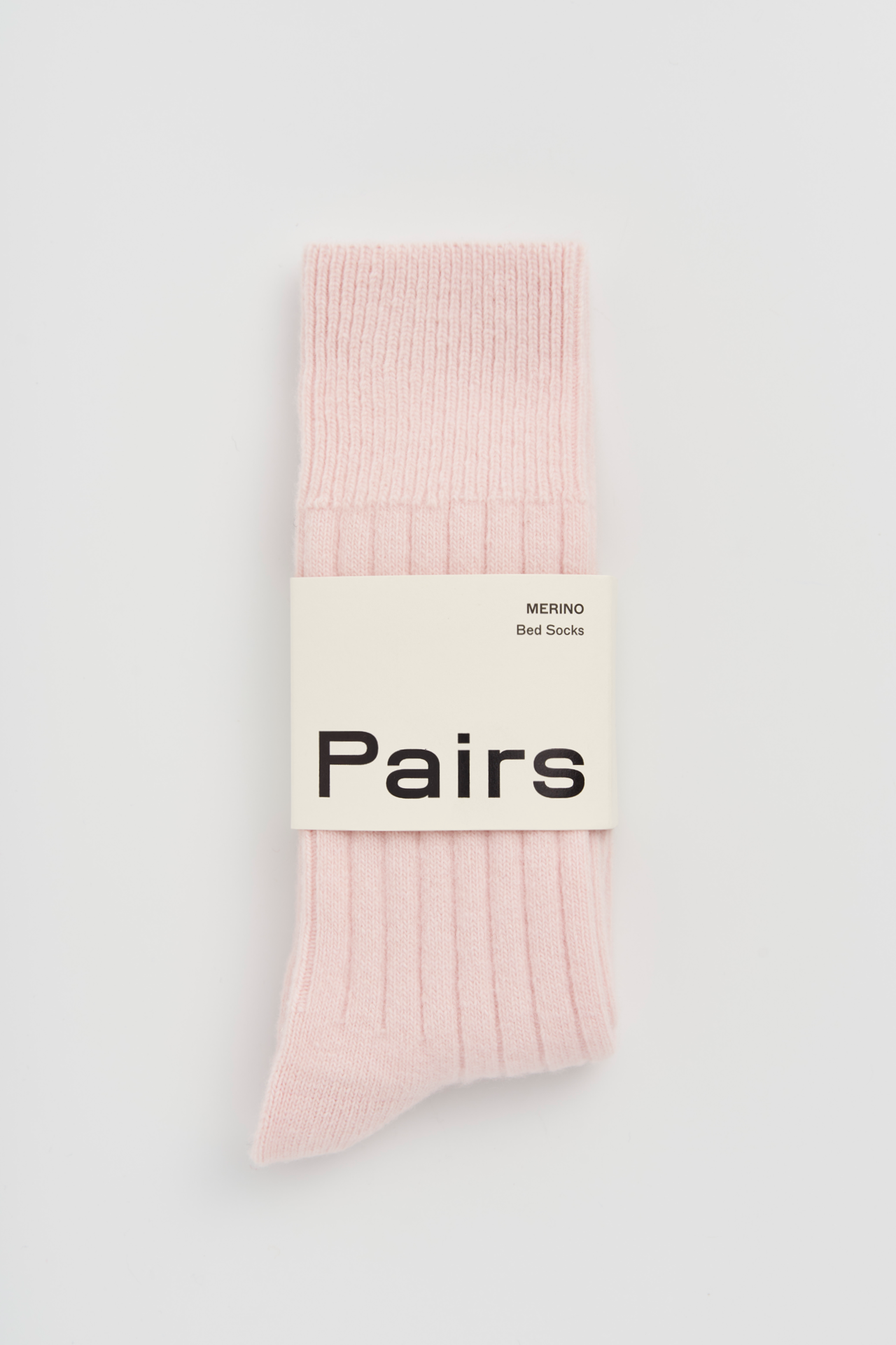 Frosting Pink Merino Bed Socks: Frosting Pink / Small (UK 4-8)