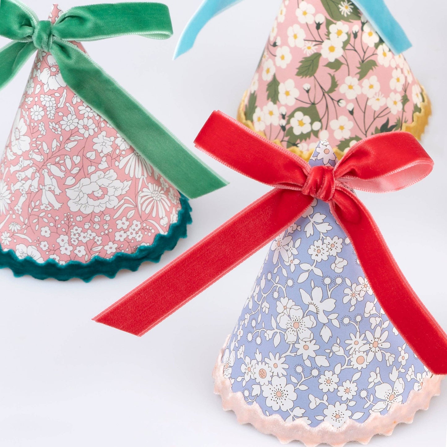 Meri Meri x Liberty Party Hats - Pack of 8