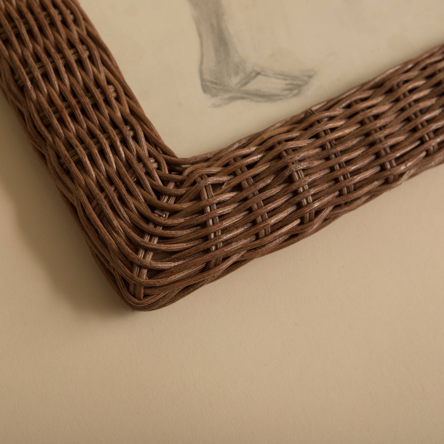 Harper Rattan Handwoven Picture Frame Medium