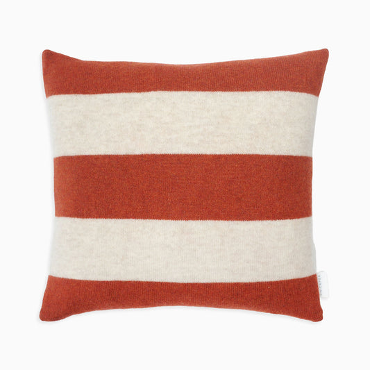 Rust Three Stripe Cushion